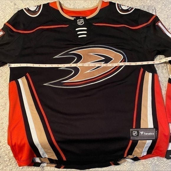 NEW w/Tags Trevor Zegras Anaheim Ducks Fanatics Home Breakaway Player Jersey Med - Picture 13 of 14